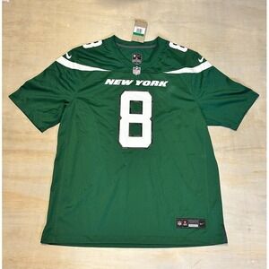 Nike NFL New York Jets Aaron Rodgers 8 Green Football Jersey Men XL